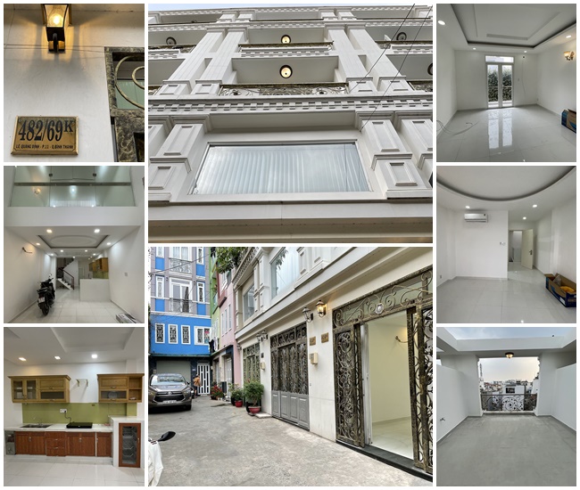 Chính chủ cho thuê nhà 3 lầu thiết kế cổ điển hẻm ôtô 7 chỗ 482/69K Lê Quang Định